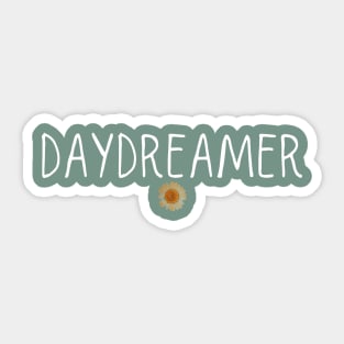 Fantasy daydreamer- daisy flower Sticker